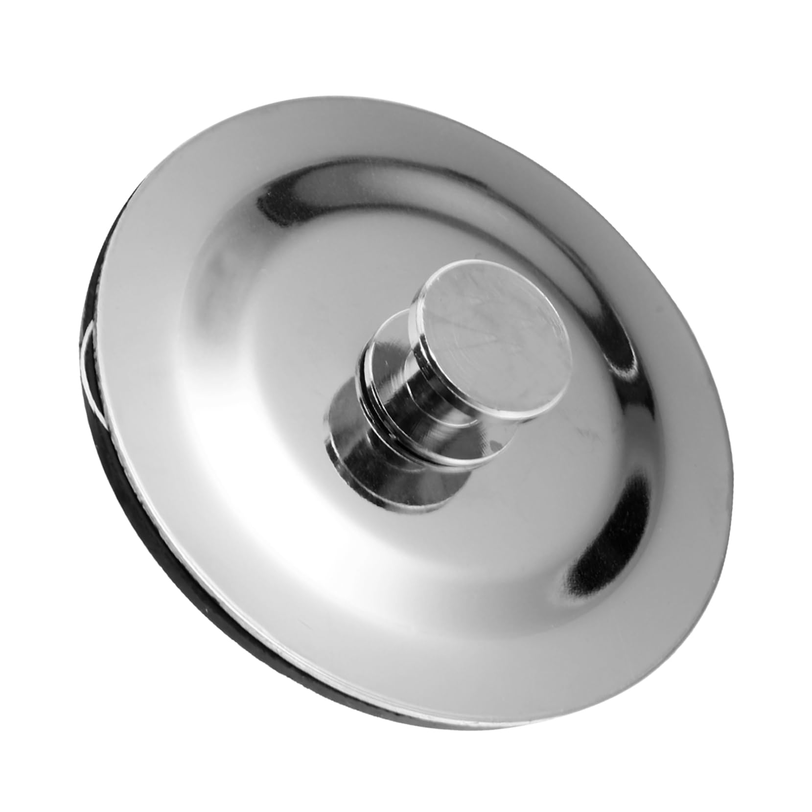 ABOOFAN Drain Stopper and Hair Catcher for Bathtubs Easy to Clean Bathroom and for Use Includes Black Rubber Stopper