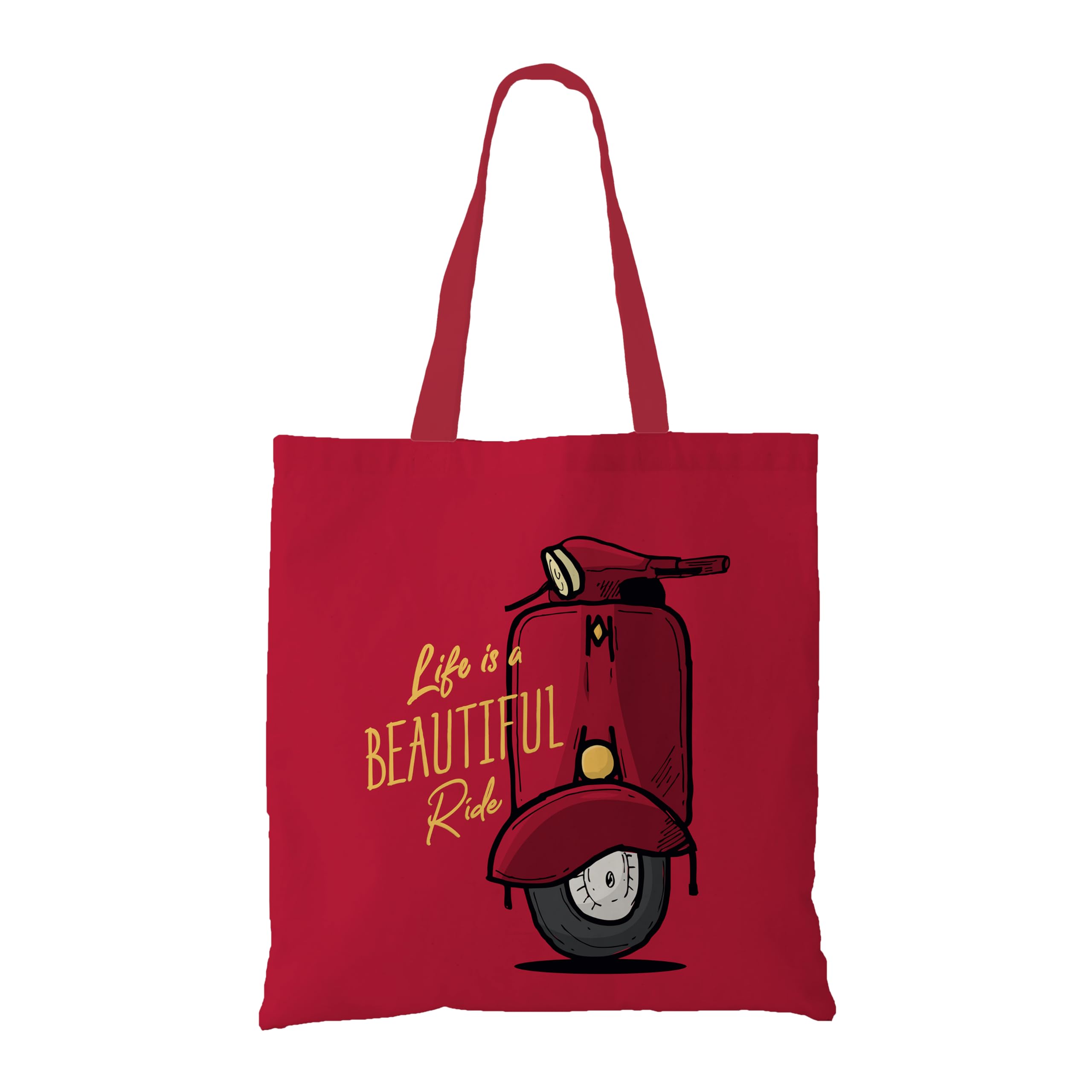 The Purple Tree Canvas Tote Bag for Women - 1 Pc, Women Tote, Printed Canvas Tote Bag, Printed Tote, Stylish Bags