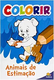 Animais de estimacao para colorir