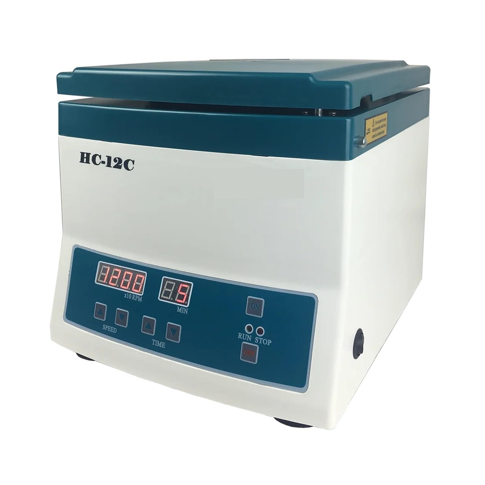 Centrífuga de mesa, Centrífuga De Hematocrito Por Microordenador HC-12C, Sangre Laboratorio 12000rpm 15300xg Con 24 Tubos Capilares