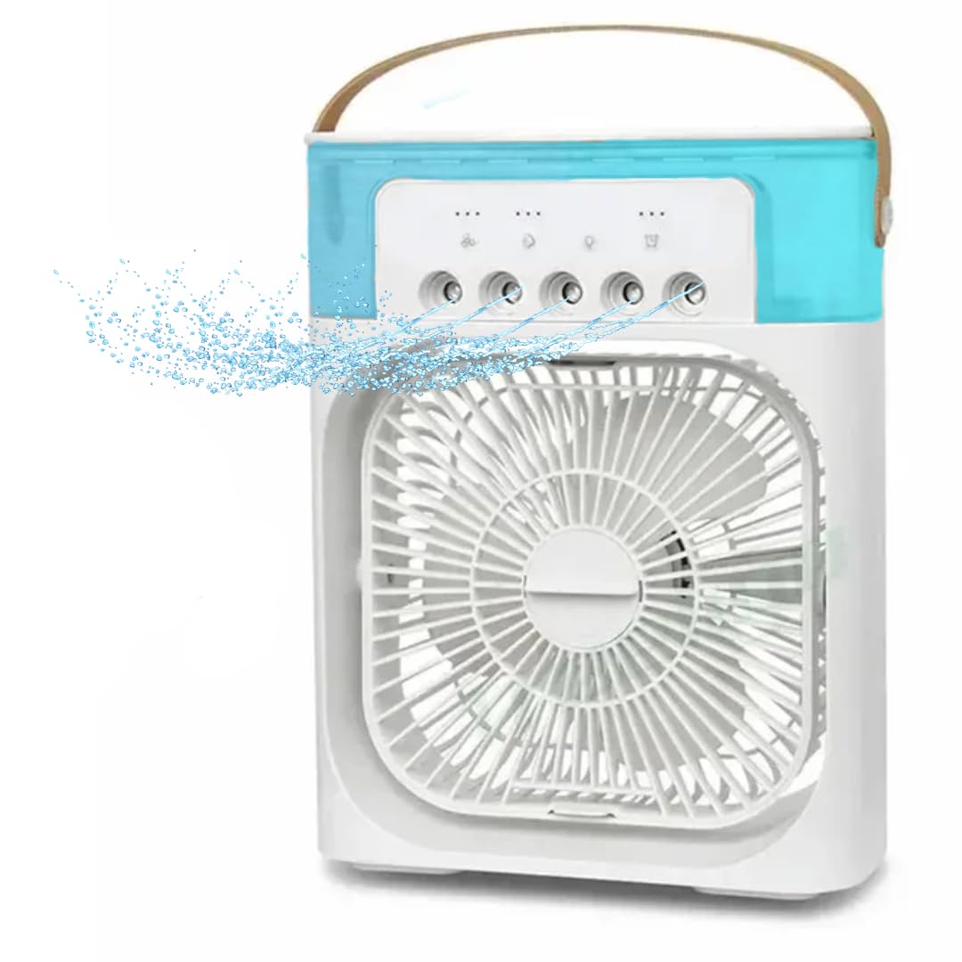 LIANADO FrostWave Fan Portable Air Conditioner AC Cooler Humidifier Personal Ice Water Air Cooler With 1 2 3
