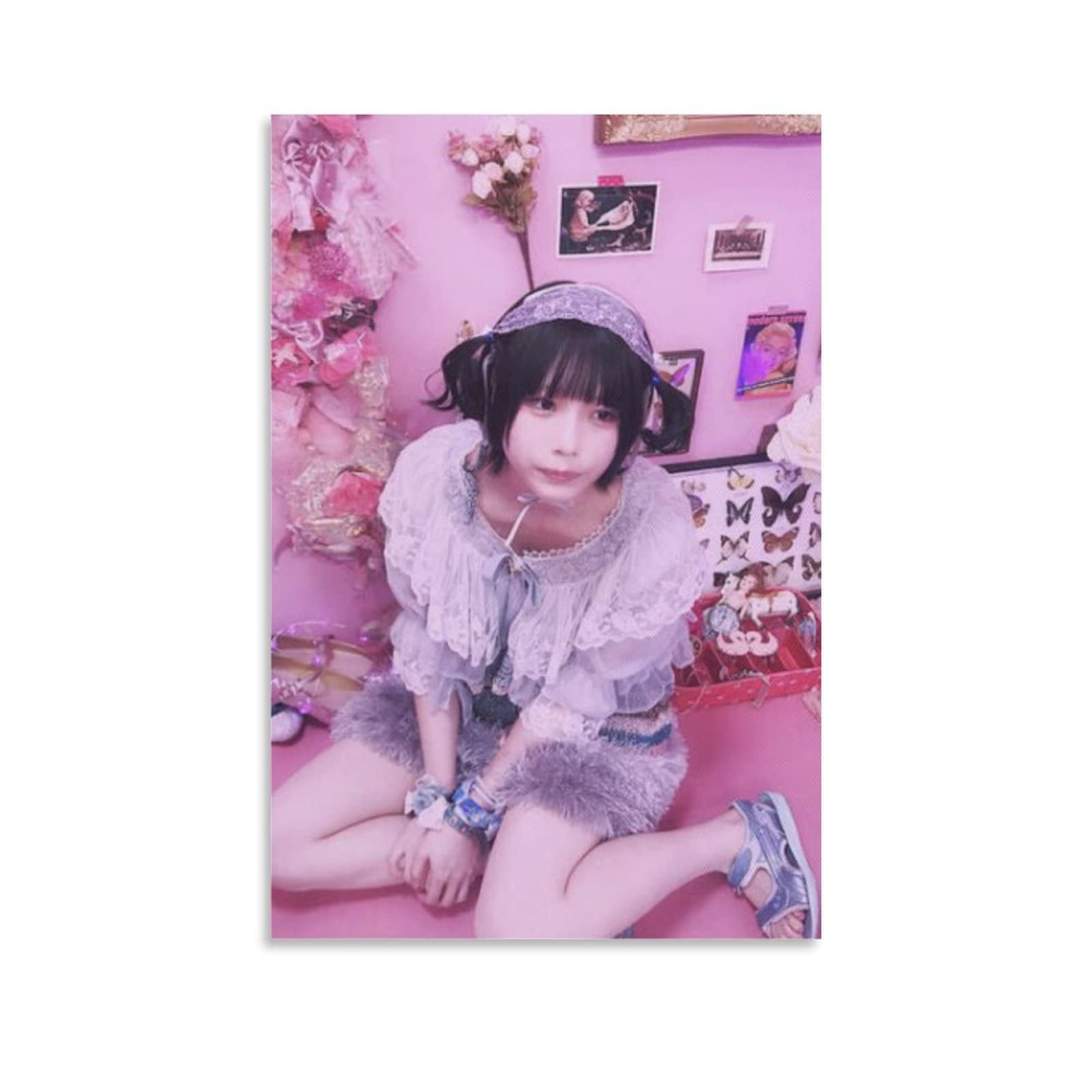 Amazon｜あのちゃん写真ビキニ壁飾りポスター キャンバス 芸術