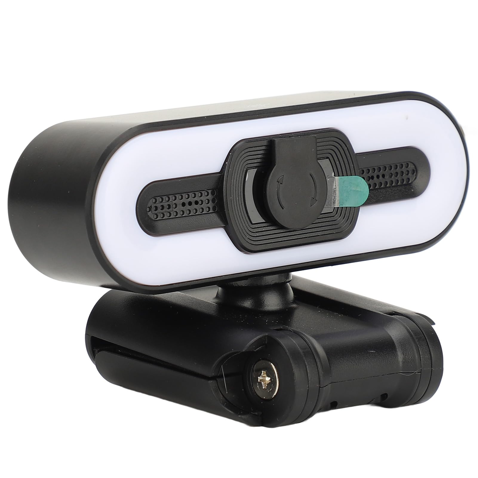 Kamera Internetowa 4K, Kamera Internetowa 4K z Mikrofonem, światło Wypełniające, Port USB 2.0, Kamera Komputerowa Auto Beauty do Laptopa, Kamera Wideo, Transmisja na żywo
