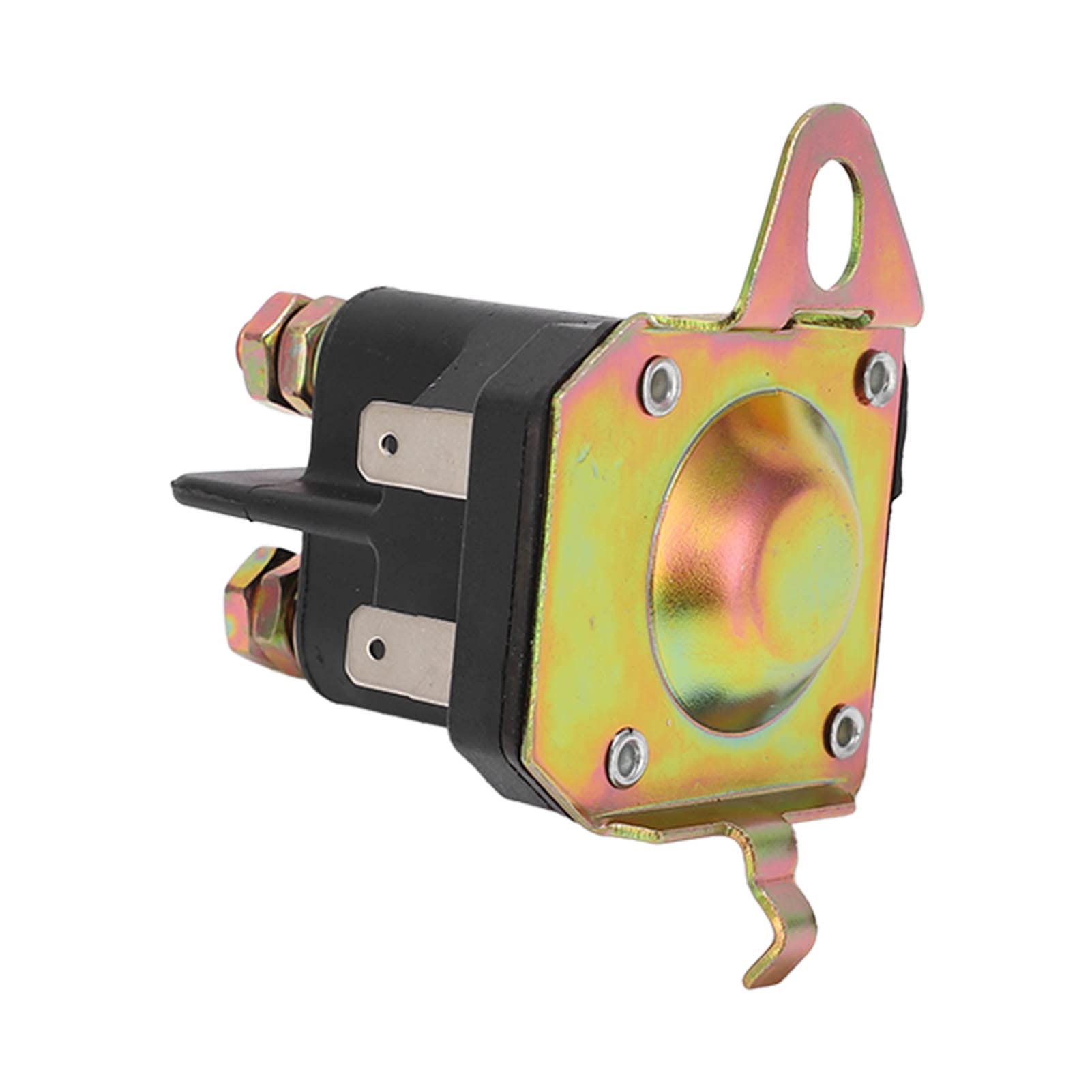 Solenoide di Avviamento, Solenoide di Avviamento per Trattorino da Giardino 12V 100A 4 Terminali 532192507 Sostituzione del Relè Solenoide di Avviamento per