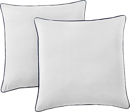 Miniatura 6 de Chezmoi Collection Loft - Juego de edredón de lujo a rayas de 8 piezas (tamaño Queen, azul marinogrisazul)