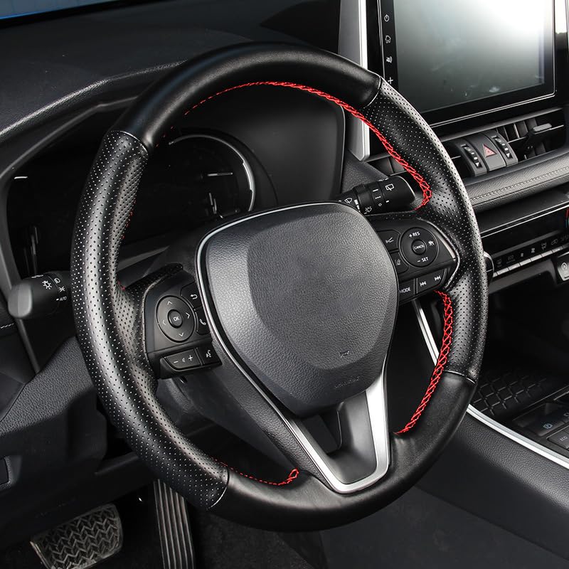 Amazon | RAV4 50系 ステアリングカバー ハンドルカバー 80系ハリアー
