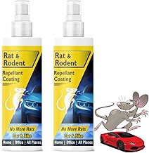 Rat Repellent for Car | Rodent Repellent to Protect Wires in Car, Bike & Truck Engine | 60 Days Protection Rodent Control Machine, Mouse Trap, Rodent Control (10X Strong)