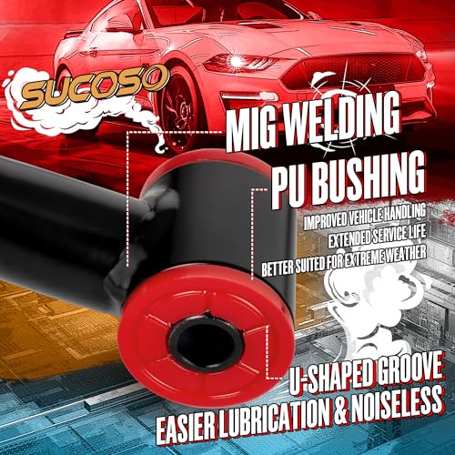2-4" Lift Upper Control Arms for 07–18 Chevy Silverado 1500/GMC Sierra 1500 6 Lug, Chassis & Suspension Control Arm Kit with Ball Joints Fits Tahoe/Yukon/Suburban 1500, Replaces OE Stamped Steel Arms - Image 4