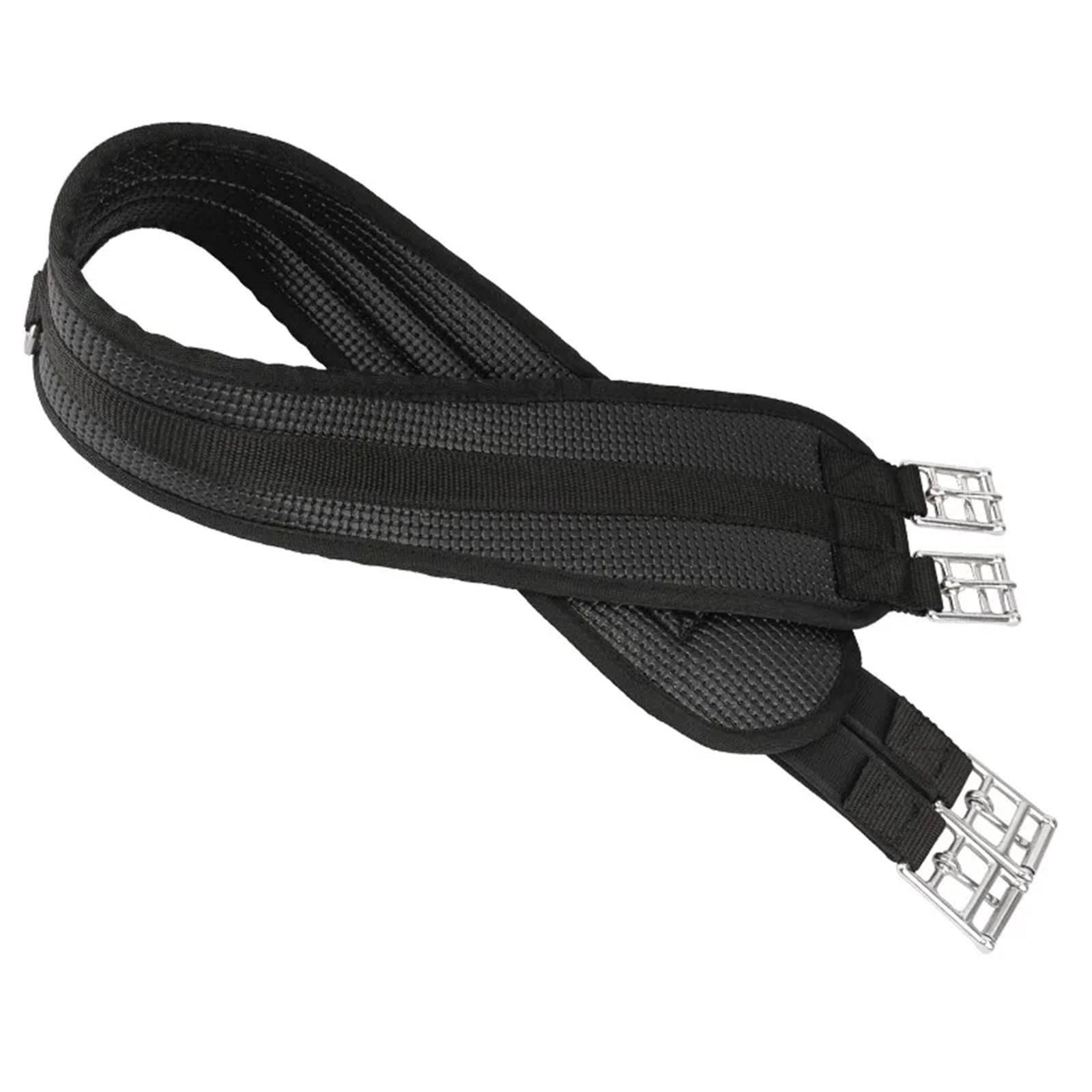 Halfter Für Pferde Reitgurt Reitausrüstung Pferdebauchgürtel passend for Pferdesattel(Black 100centimeters)