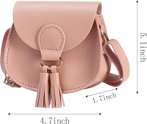 Miniatura 2 de SOTOGO Monederos de 3 piezas para niñas pequeñas, bolsos cruzados, bolsos de princesa, bolsos para niñas pequeñas, bolsas de hombro para niños,