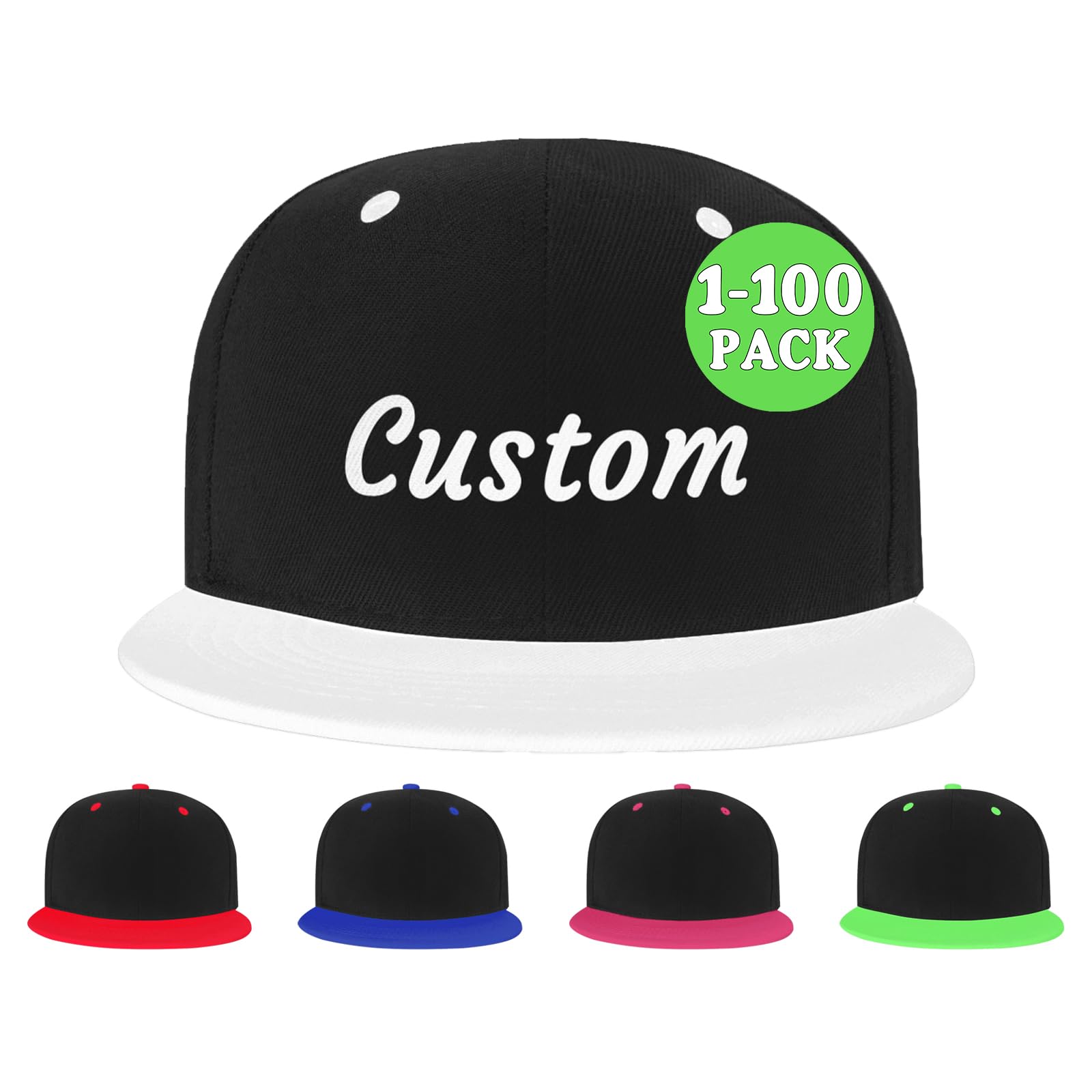 Custom Hat Design Your Own Add Logo/Text/Photo Custom Hat for Men & Women
