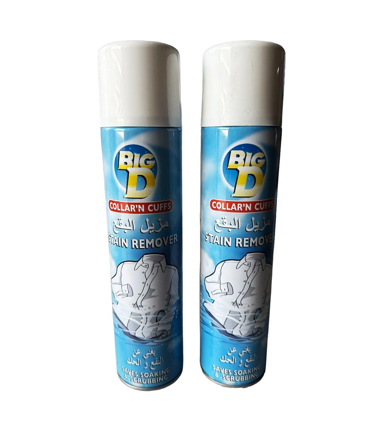 Big D Collar n Cuffs 400ml Pack of 2