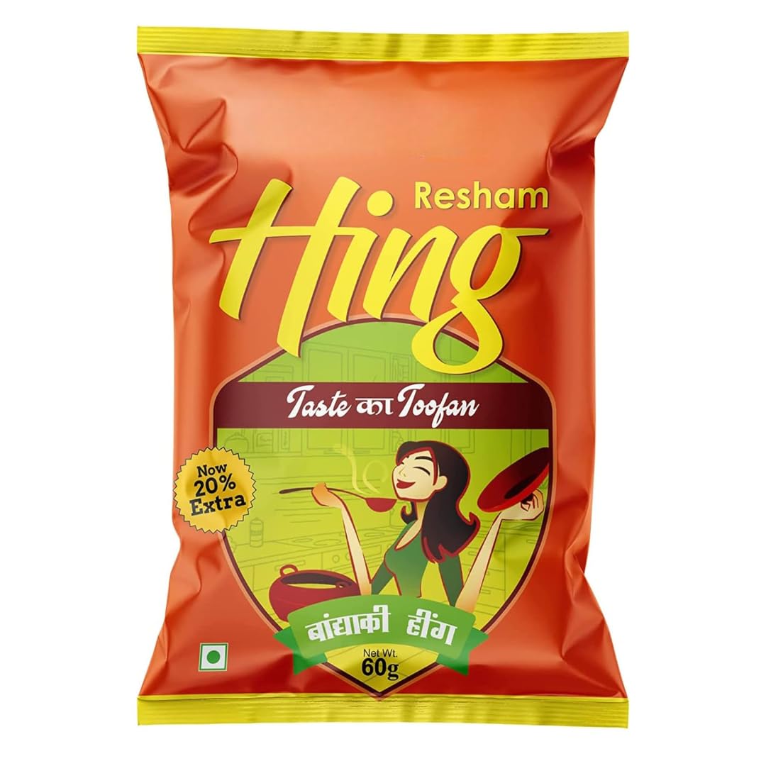 Hing Powder, Trusted Brand Special Asafoetida Powder|For Daily Use - No Garlic, No Onion|Antioxidants Rich - 60 Gram