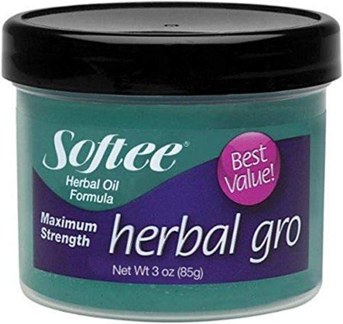 Softee Herbal Gro, 3 Ounce, Green (2973)