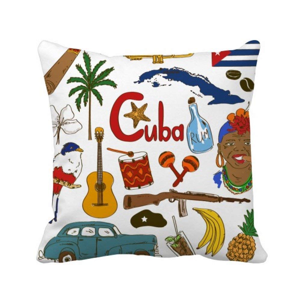 Housse de coussin Cuba en textile premium aux finitions soignées