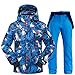 Produktbild UJDKCF Skianzug Männer Winter Schnee Hosen Jacke Set Skifahren und Snowboarden Anzüge 2 XL