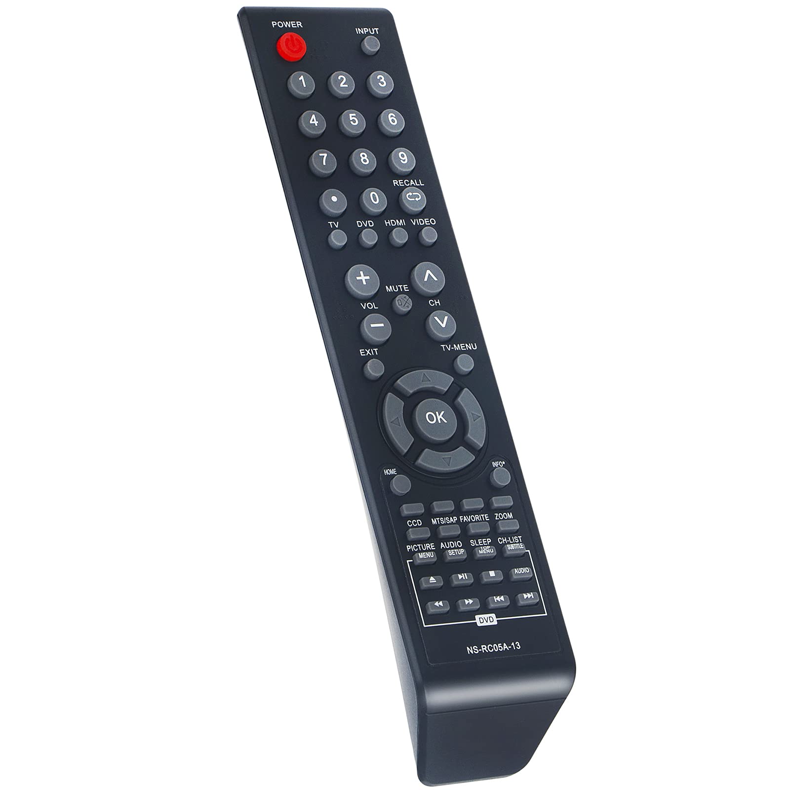 Telecomando Di Ricambio NS-RC03A-13 Per TV Insignia, Compatibile Con Modelli NS-55L260A13, NS-24E340A13 E Molti Altri - 5