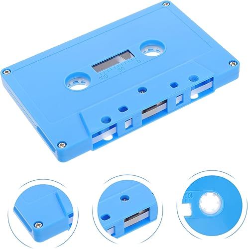 Miniatura 9 de Cajas de cinta de casete para decoración de fiesta, cajas de cinta retro, casetes en blanco para bricolaje