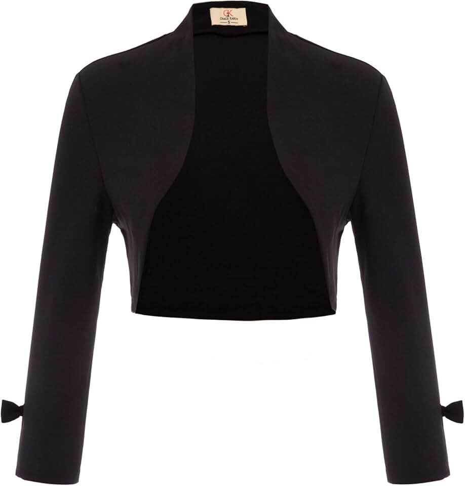 Amazon.co.uk black bolero cardigan