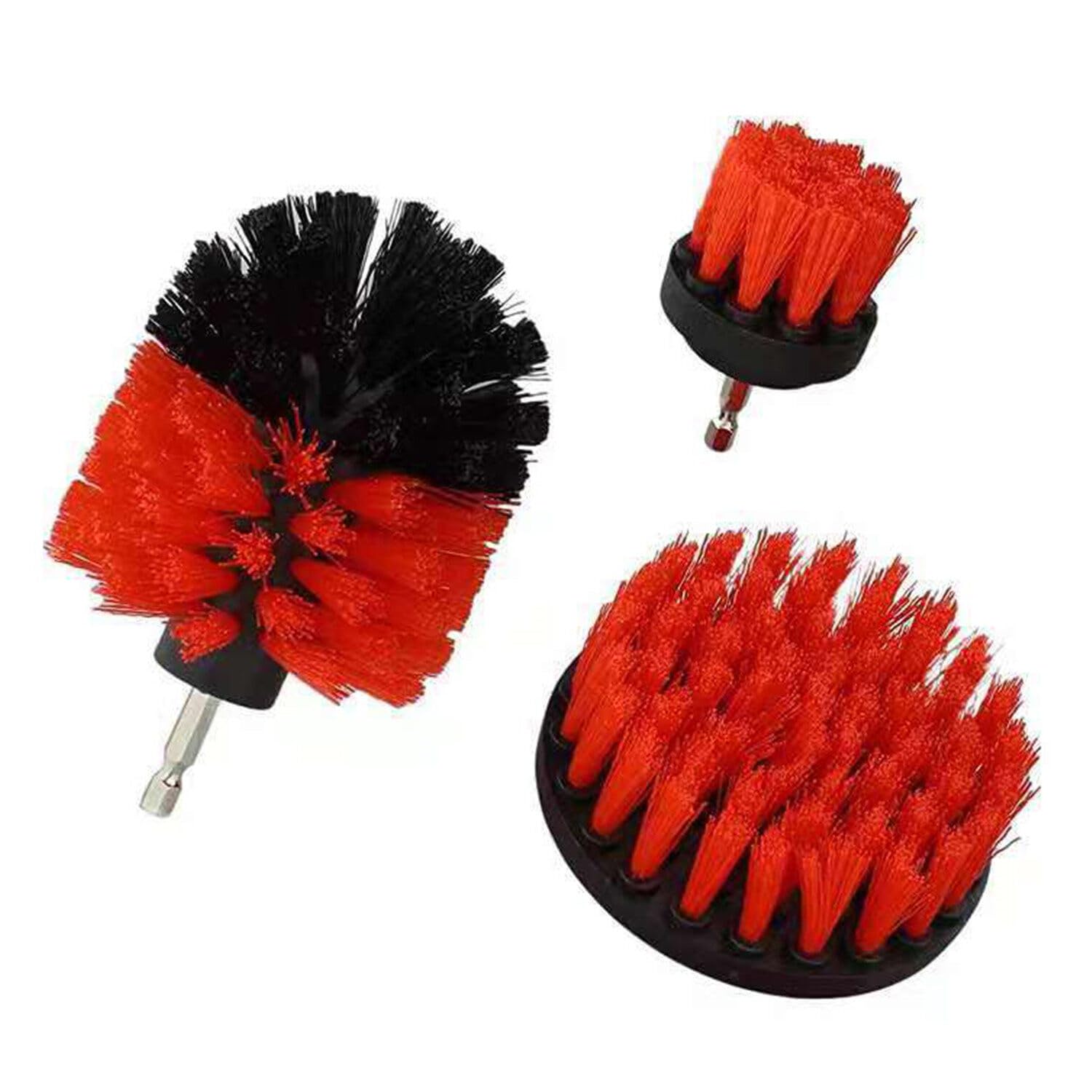 24-teiliges Auto-Reinigungswerkzeug-Set, Auto-Detail-Pinsel-Set zur Reinigung von Rädern, Armaturenbrett, Leder, Motor, Lüftungsschlitzen, Emblemen, Auto-Detail-Pinsel-Set, Auto-Bohrerbürsten-Set,