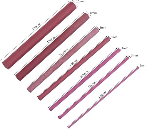 Miniatura 2 de Afilador de piedra de afilar abrasivos de aceite para pulir piedra afiladora herramienta de piedra de afilar (100 x 10)