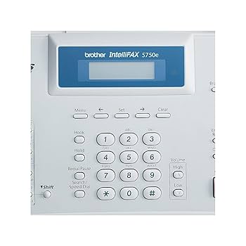 Amazon.com: Brother PPF-5750e IntelliFax Mono Laser MFP