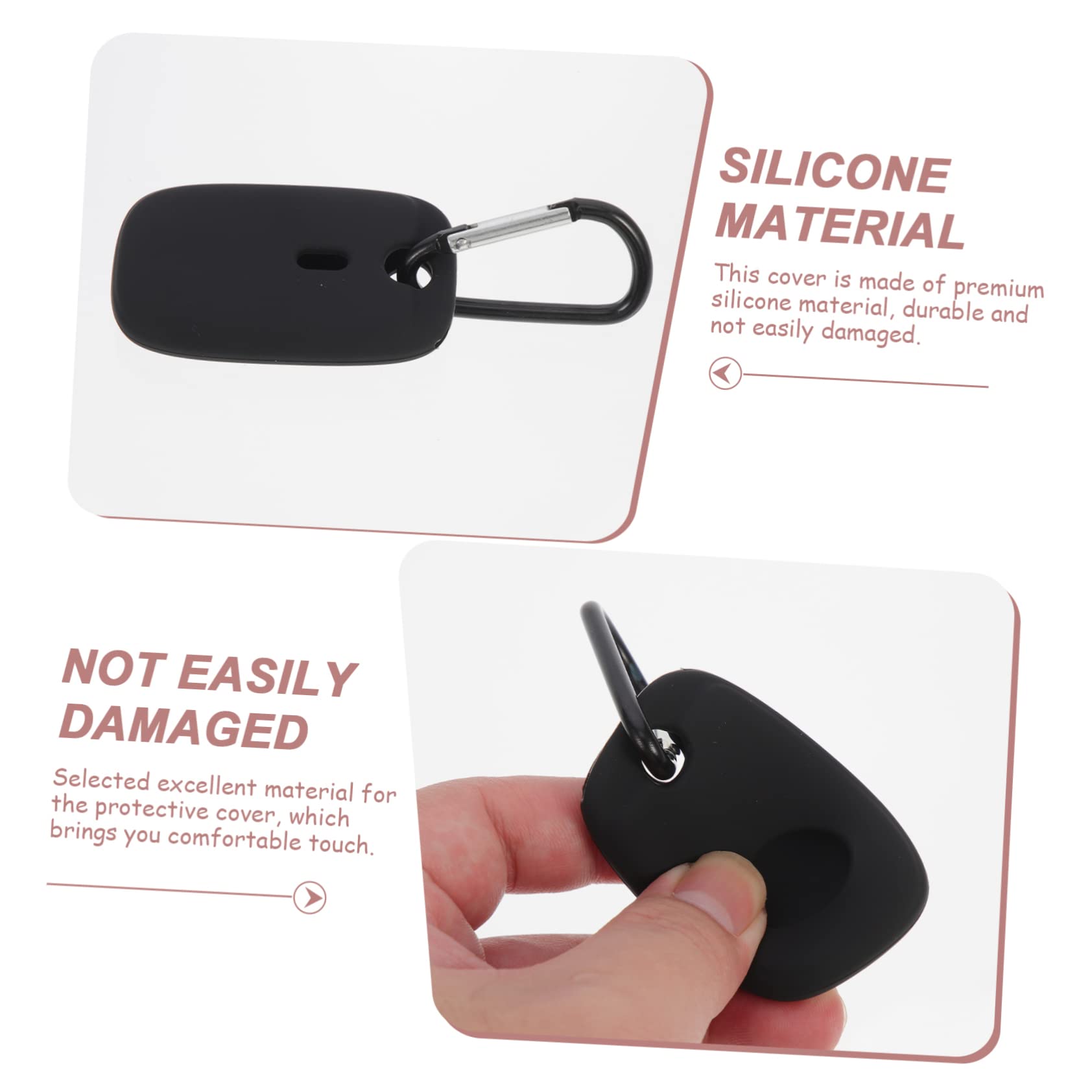 DOITOOL 5 Juegos De Fundas De Silicona para Llavero para Mate Material De Cubierta Protectora Fácil De Instalar Ajuste Cómodo Y Completo 2 Piezas X 5
