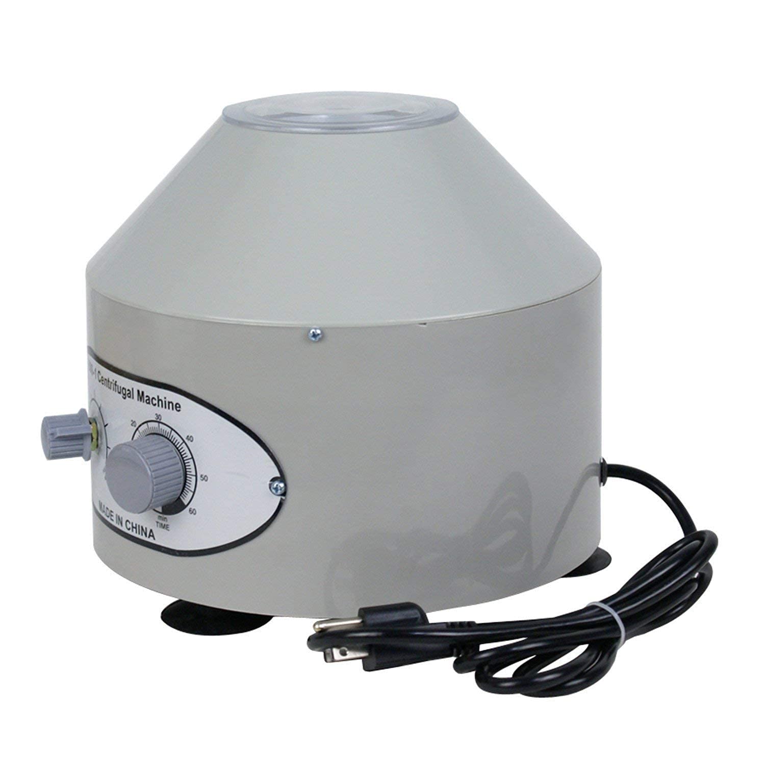 Macchina centrifuga da laboratorio a bassa velocità con timer da 0 a 60 minuti (coperchio da 0 a 4000 giri/min: 20 ml x 6 tubi)
