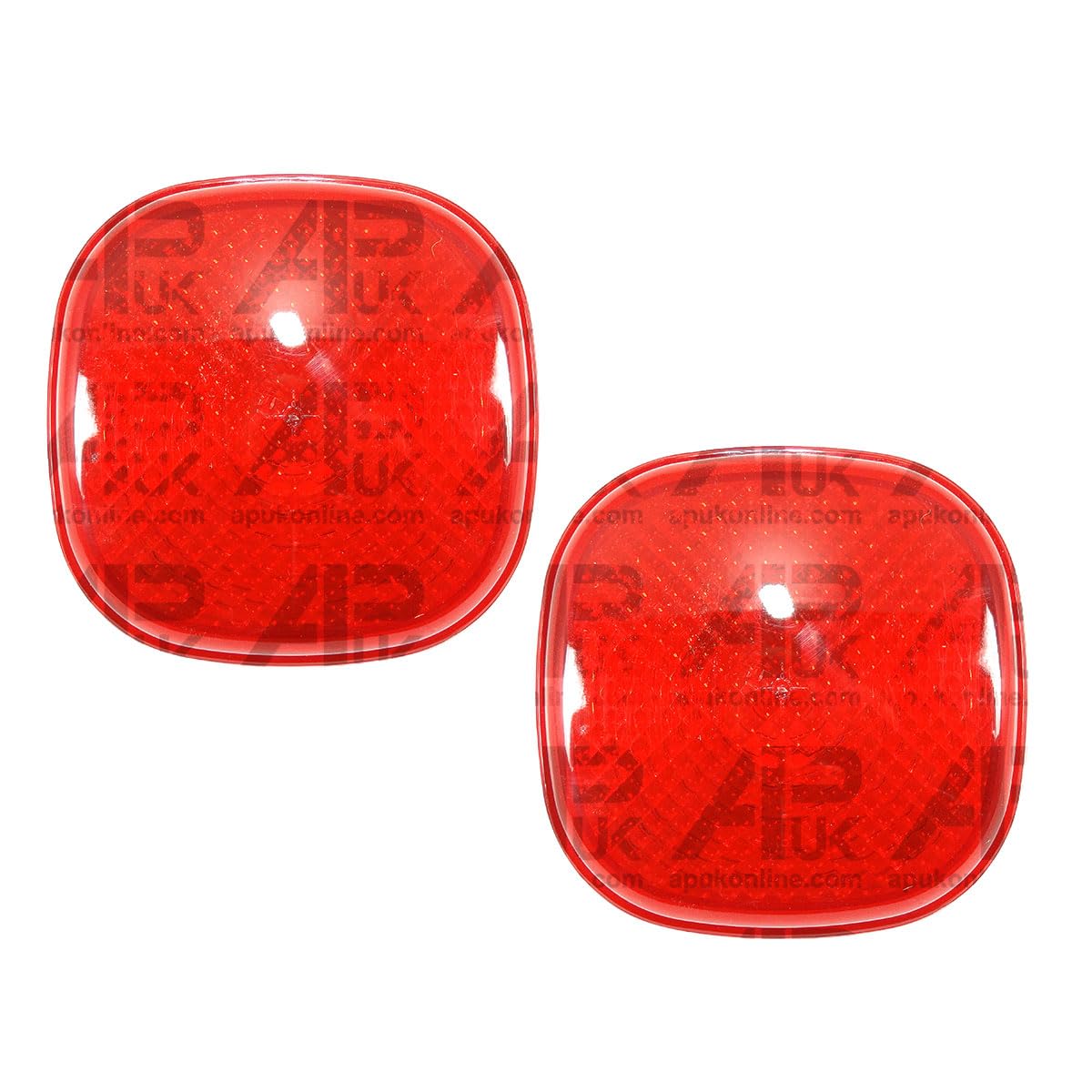 APUK 2 JCB Rear RED Stop Tail Lens Replacement for Britax Triple Lamp Combination Light 700/50072