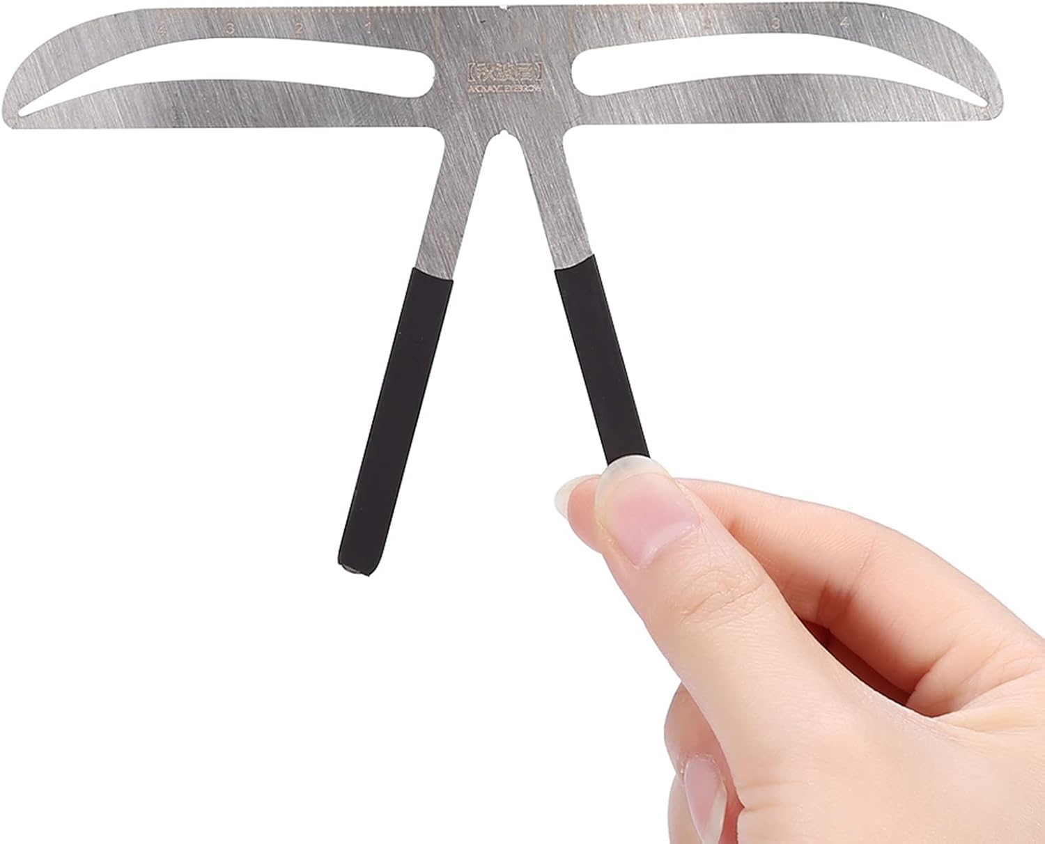 1 Pcs Eyebrow Ruler Professional Eyebrow Measure Balance Extension Ruler Fox Eyebrow Shape Stencil Make Up Beauty Accessory Tool for Draw Eyebrow Shape (Akinami Eyebrow) 3 61N0AQ4iT0L. AC SL1500