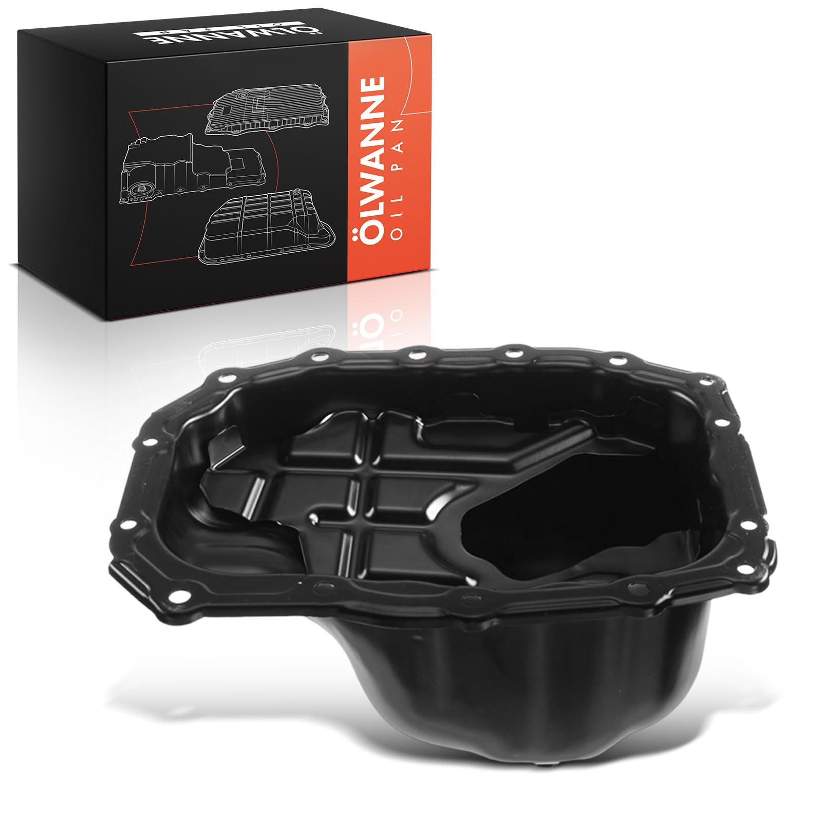 Frankberg Coppa dell'olio 0301N5 | Compatibile con: Yaris P9, Cuore VII L275 L276 L285, 107, Giustiziere IV, Aygo WNB1_ KGB1_, C1 PM_ PN_, S.i.r.i.o.n M3_
