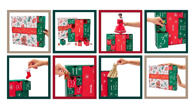 Barbie☆クリスマスset✴︎バービー人形3体set✴︎未開封☆ HJX13 バービー