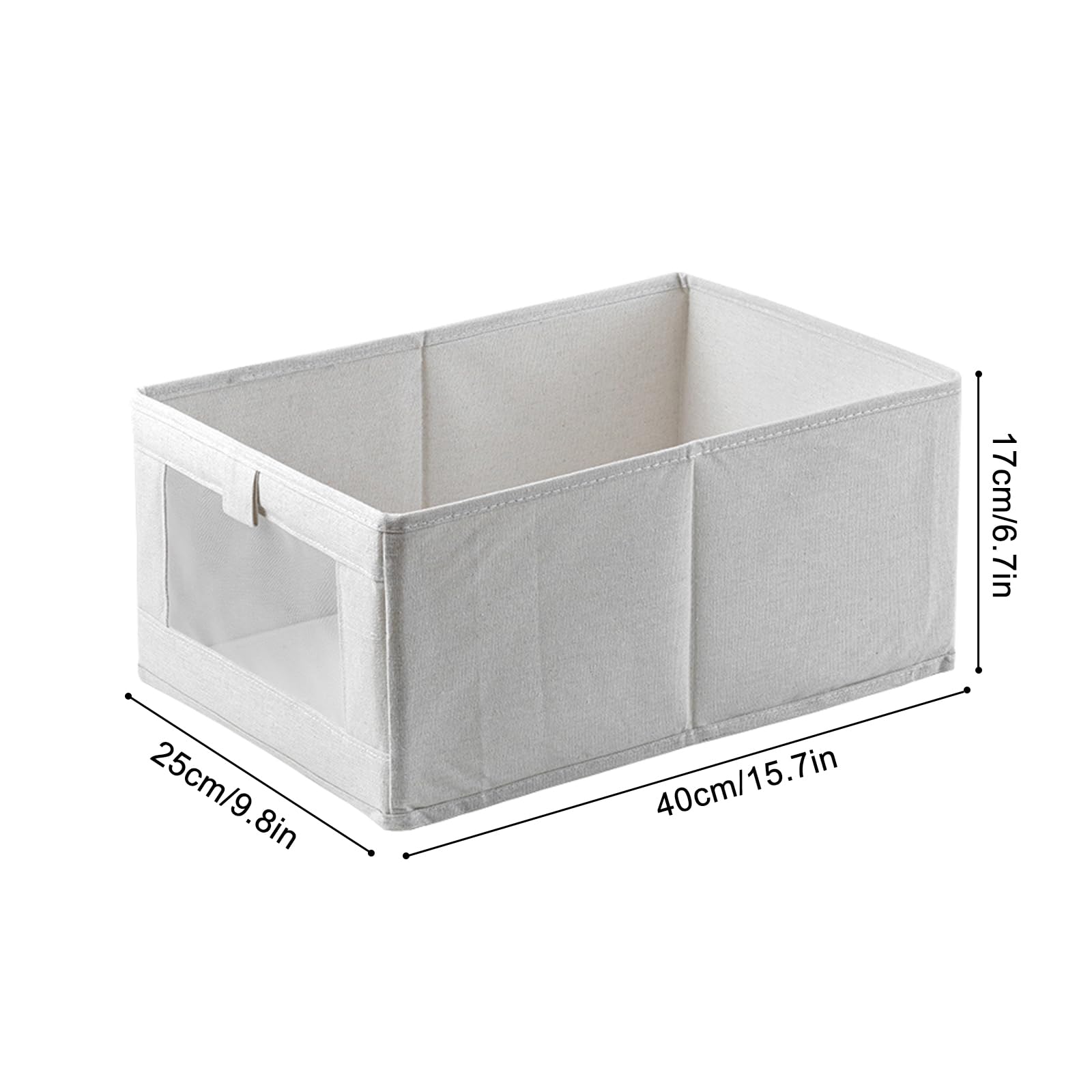 Scatola box pieghevole per pantaloni maglioni jeans 6 scomparti