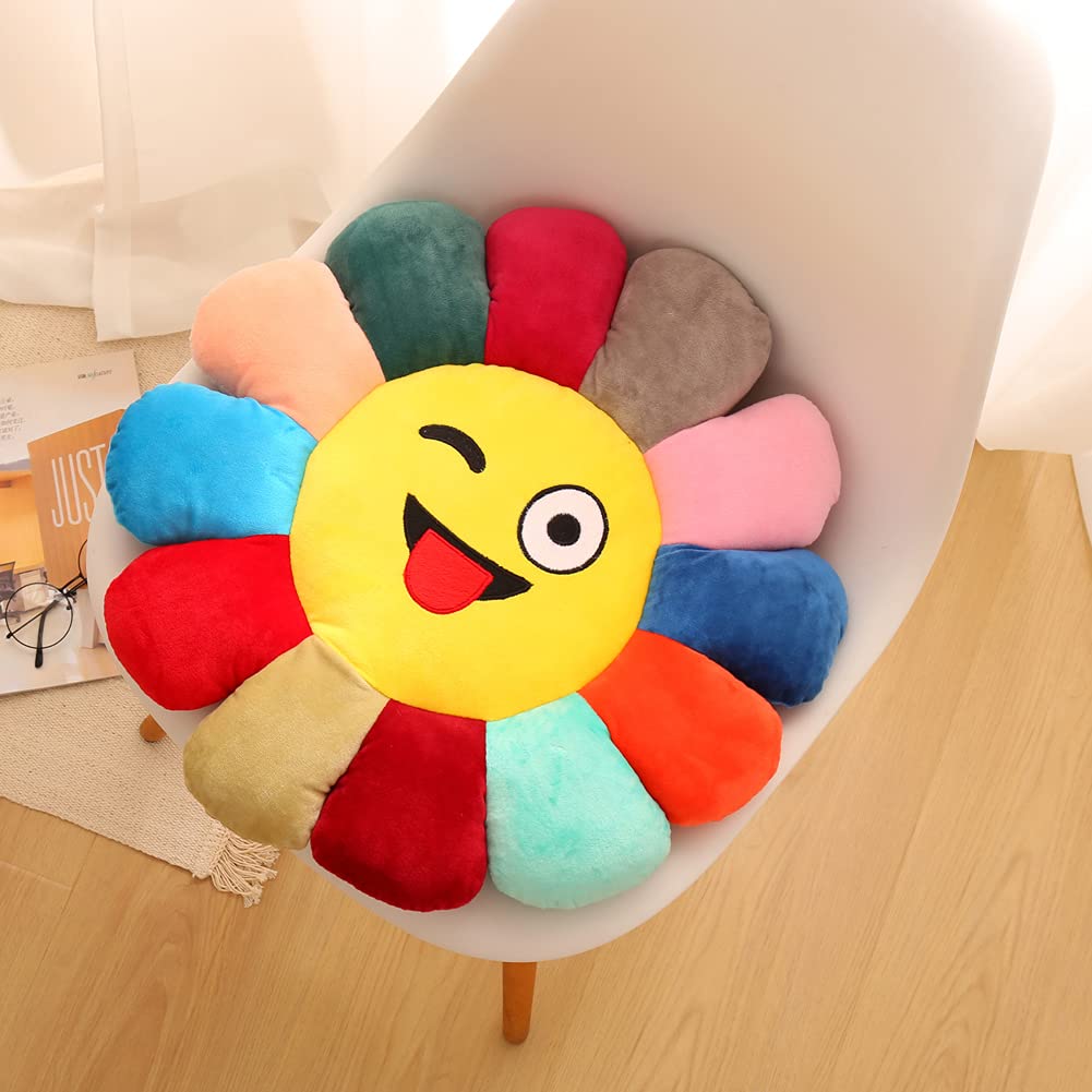 NatureMan Blumenkissen Gänseblümchen - Sitzkissen 56cm Für Boden & Couch