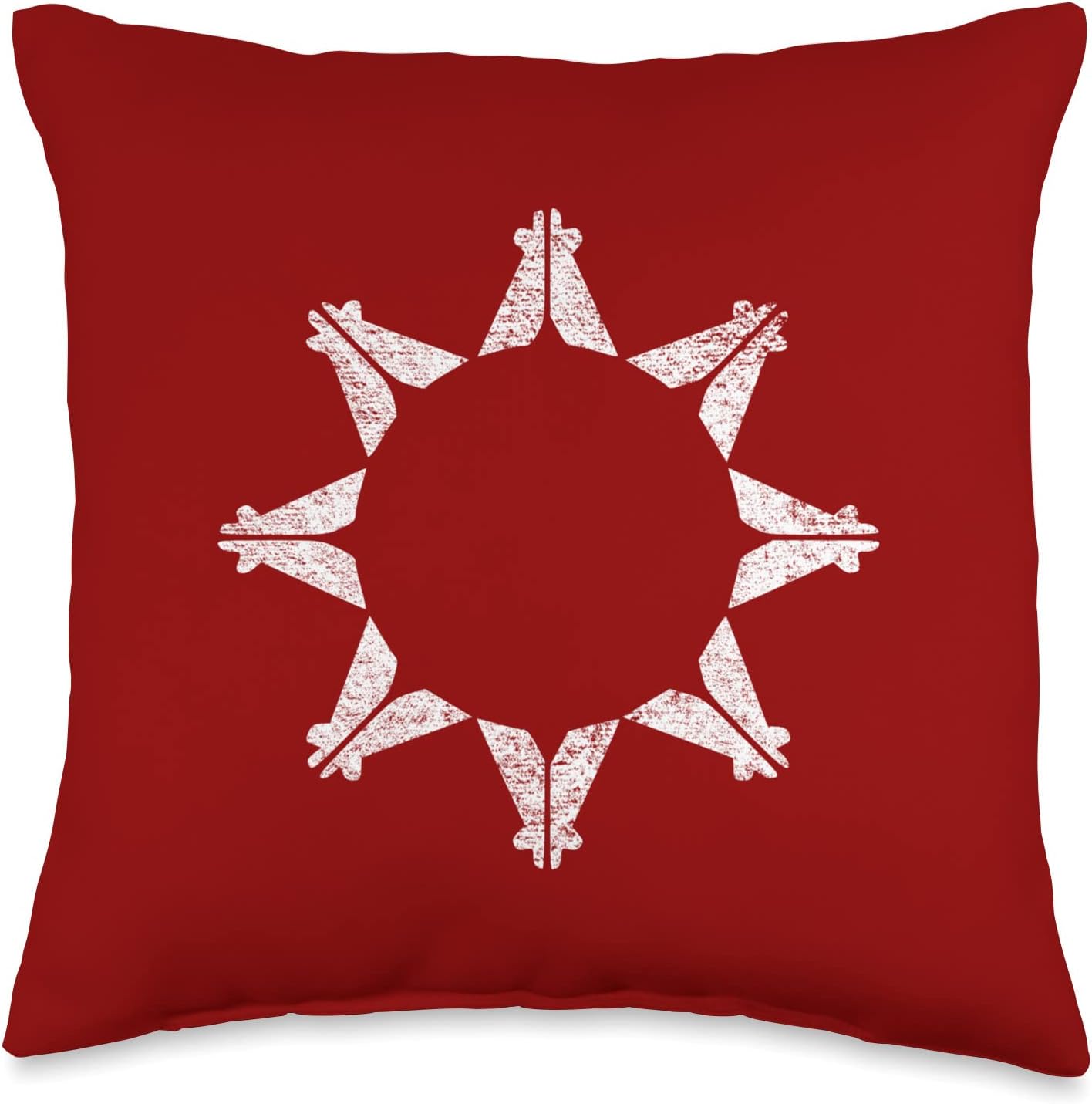 Oglala Sioux Flag Lakota Tribe South Dakota Throw Pillow, 16x16, Multicolor