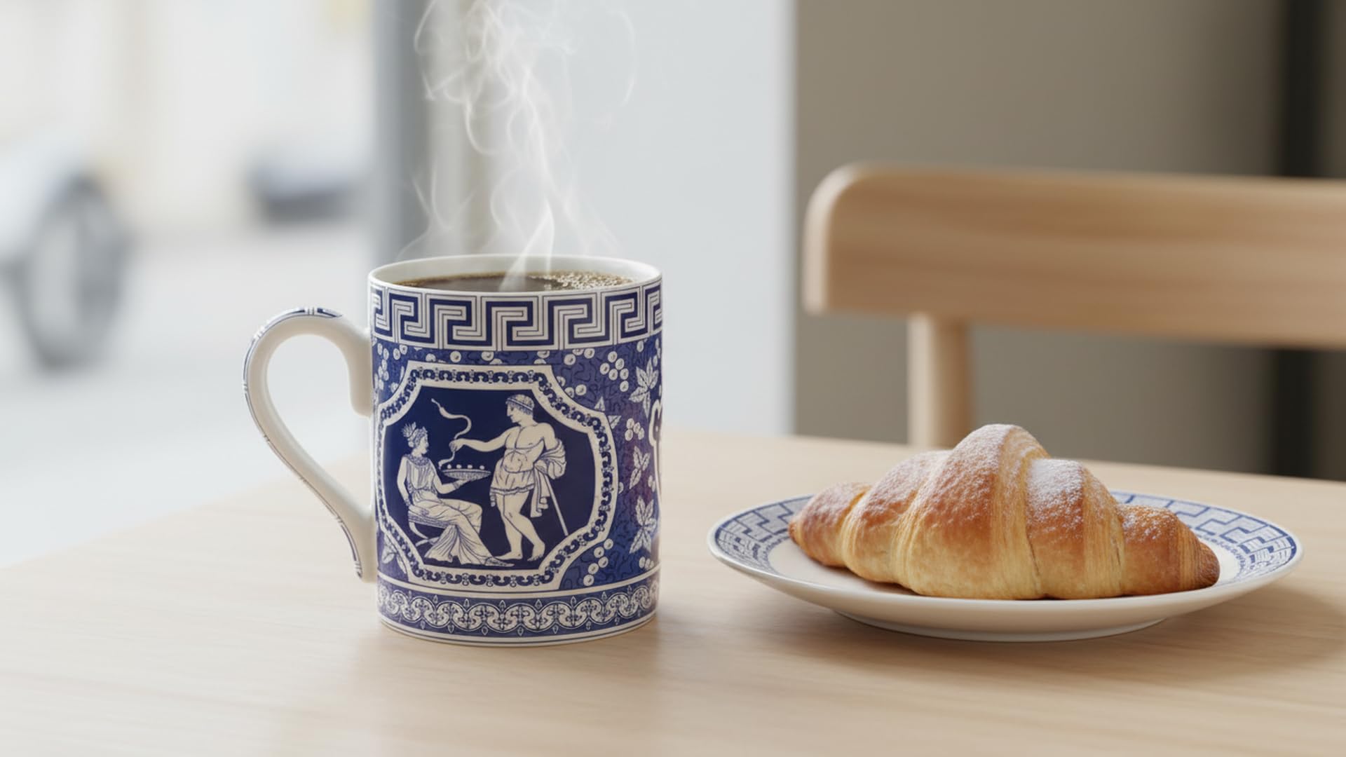 Amazon.com | Spode Blue Italian Blue Room 16 oz Porcelain Mug