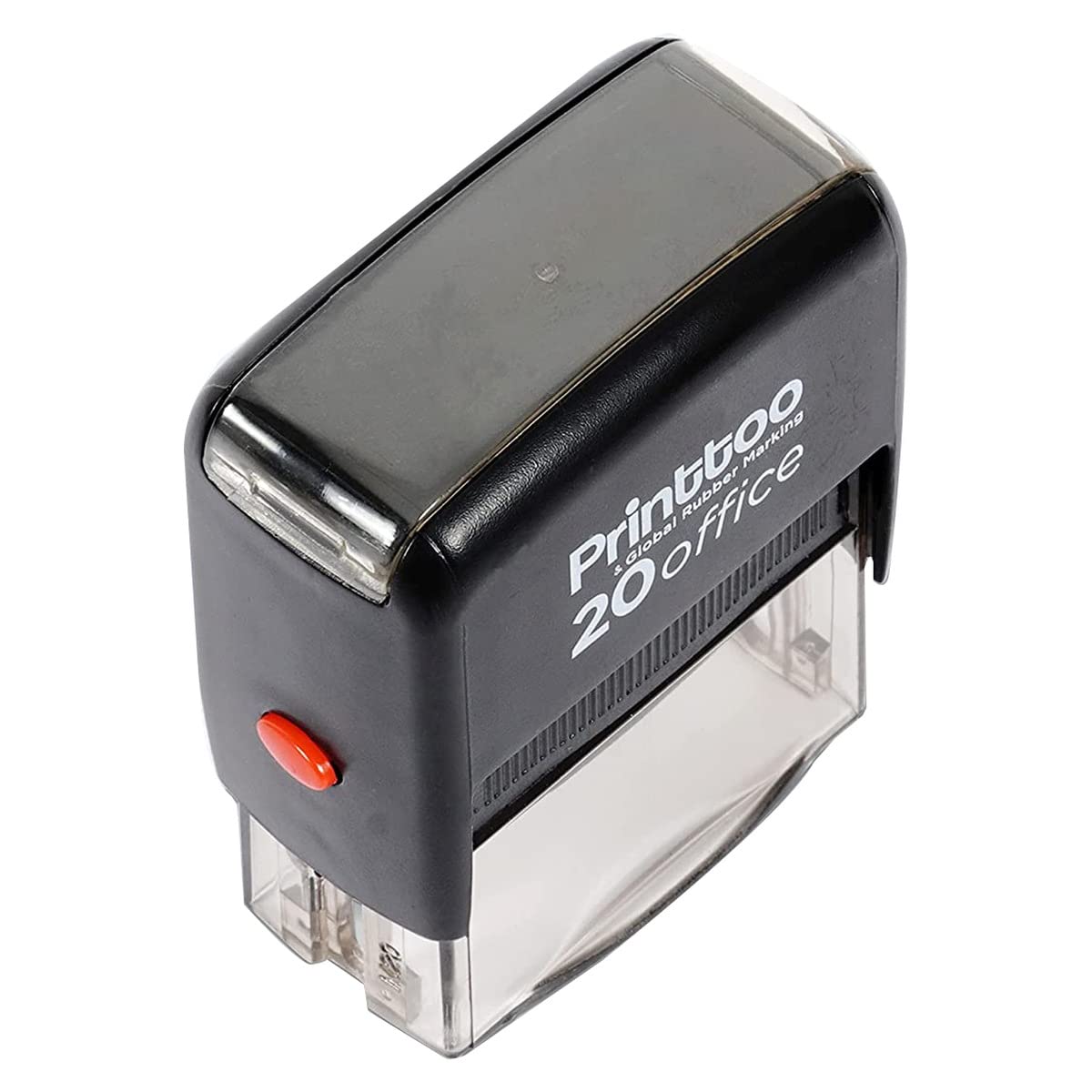 Printtoo Custom Stamp Processed Self Inking Rubber Stamp Office Stationary-Red