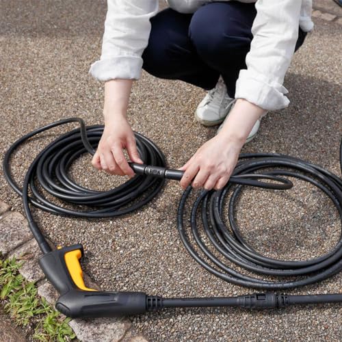 京セラ(Kyocera) 旧リョービ 高圧洗浄機 AJP-2030 668300A オレンジ 【ガン・ホースが工具なしで接続できる静音・小型タイプの洗浄機】 最大許容圧力10MPa 柔らか高圧ホース6M 節水 ミドルモデル 自吸も可能 14枚目