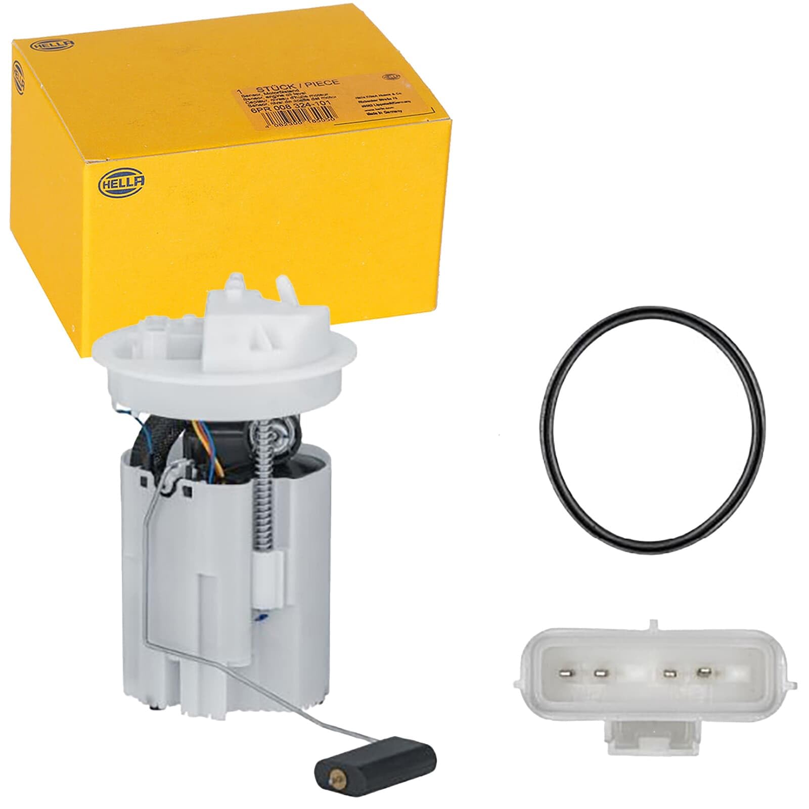 HELLA 8TF 358 302-951 Gruppo Alimentazione Carburante - 12V - Elettrico - Connettore 6 poli
