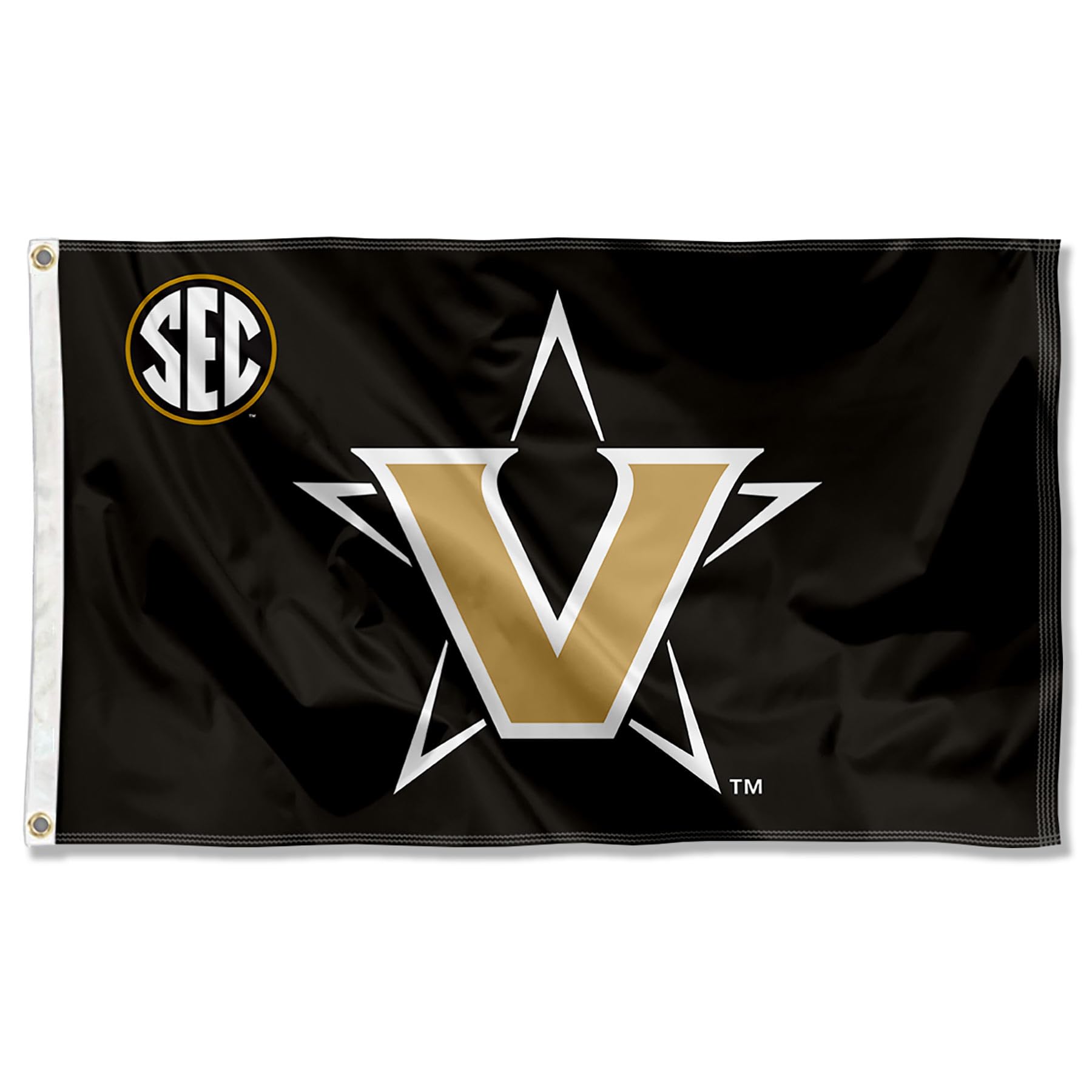 Amazon.com : Vanderbilt Commodores SEC Large Grommet Banner Flag