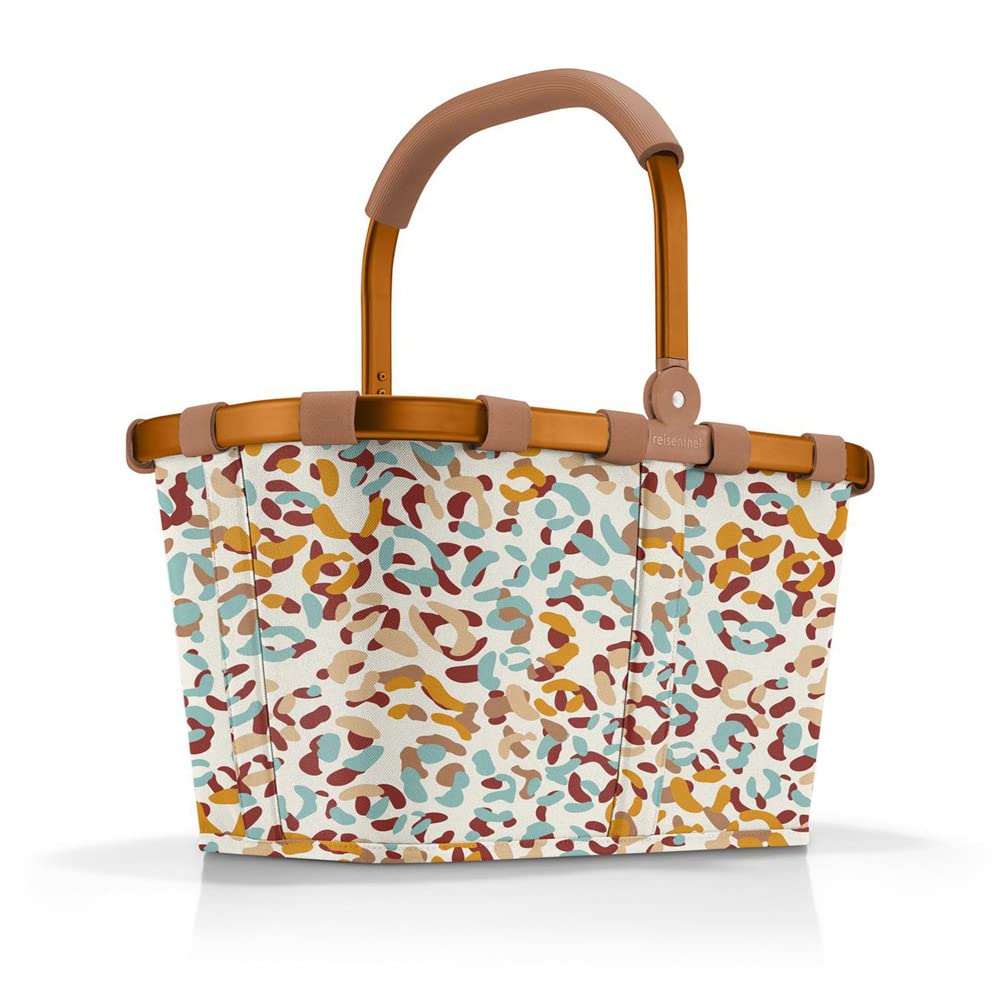 reisenthel carrybag safari sand– Stabiler Einkaufskorb mit viel Stauraum und praktischer Innentasche – Elegantes und wasserabweisendes Design