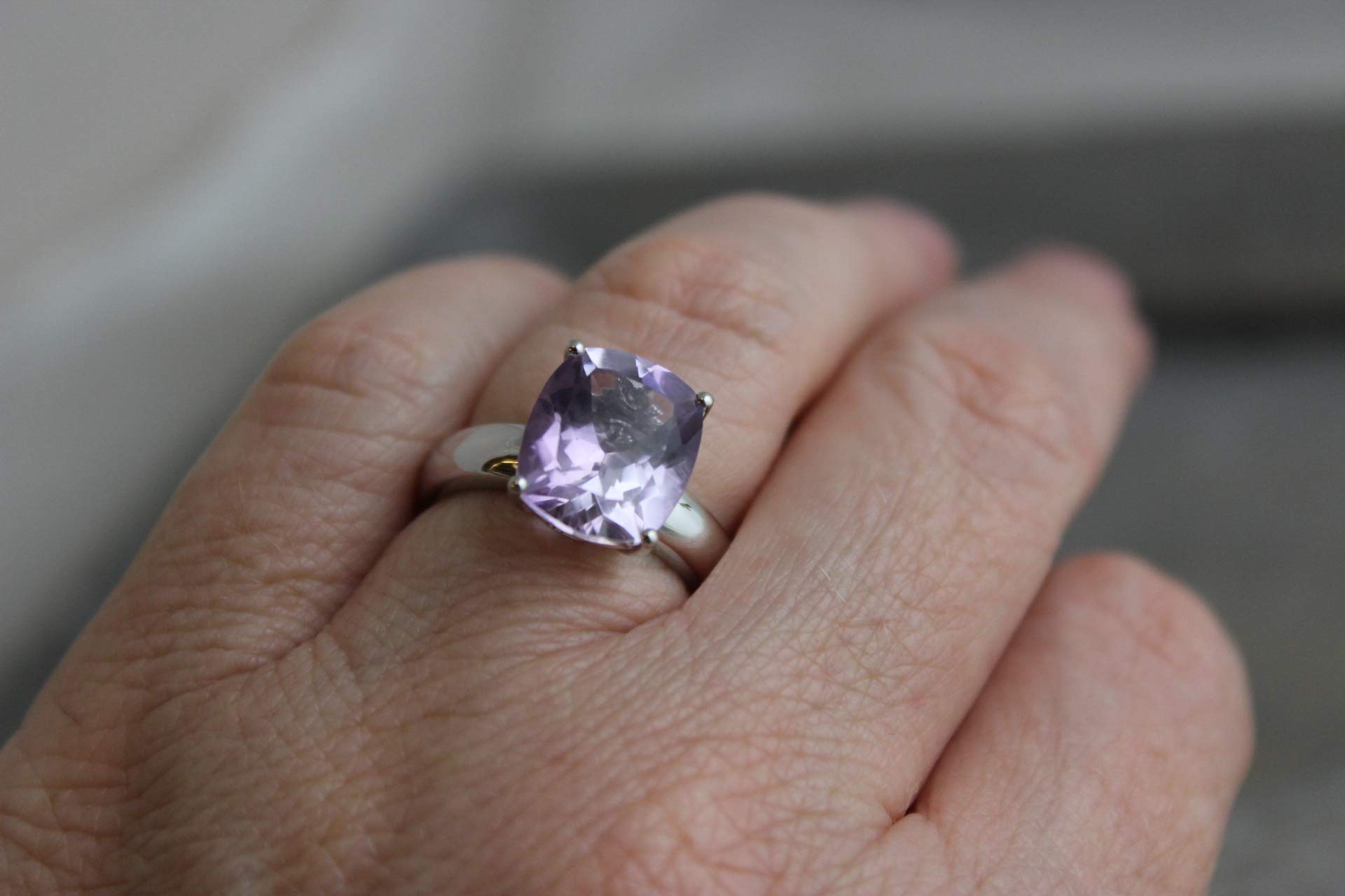 Amethyst Sterling Silber Ring