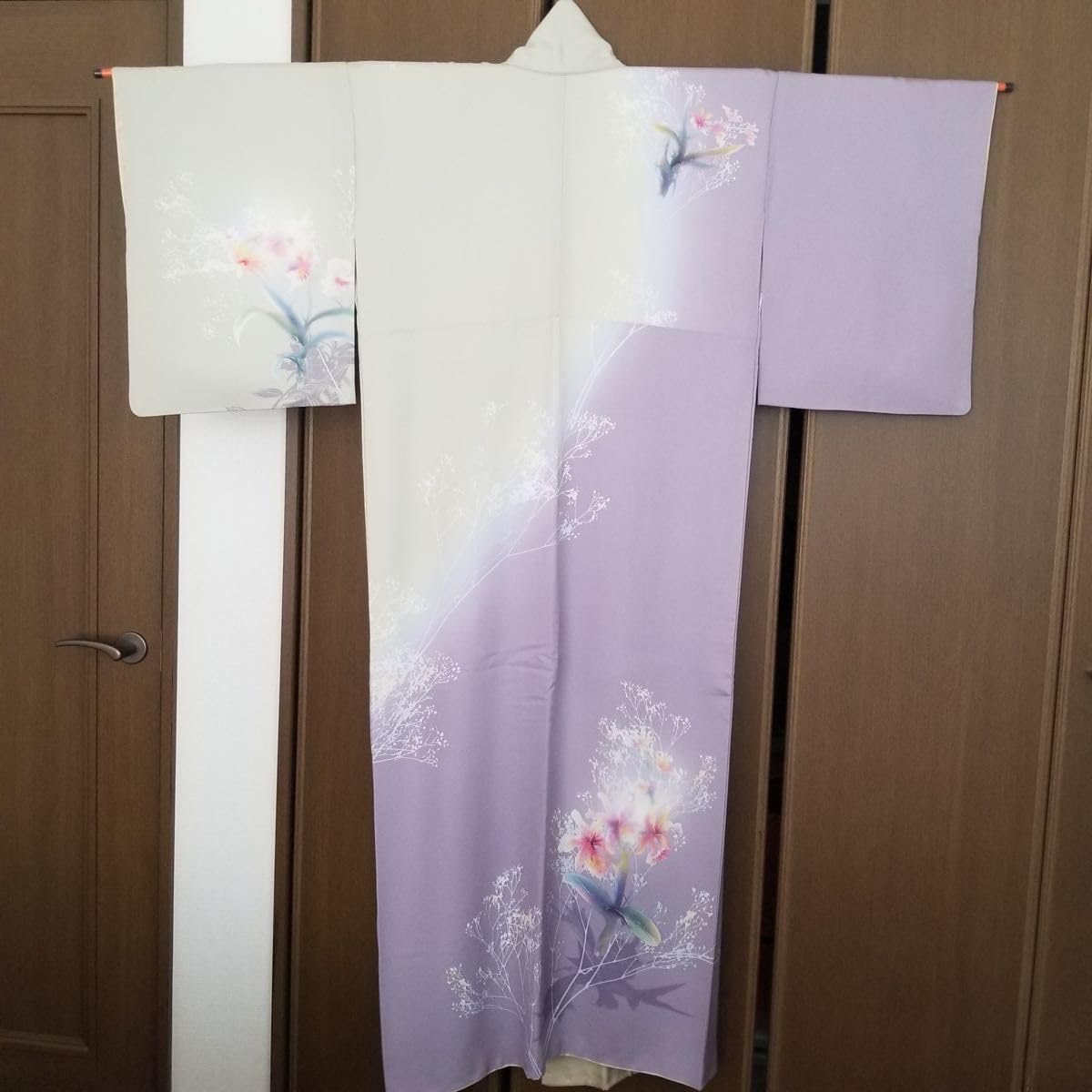 Amazon.co.jp: 日展作家 山本唯与志 着物 訪問着 レリーフ染め 坂本 