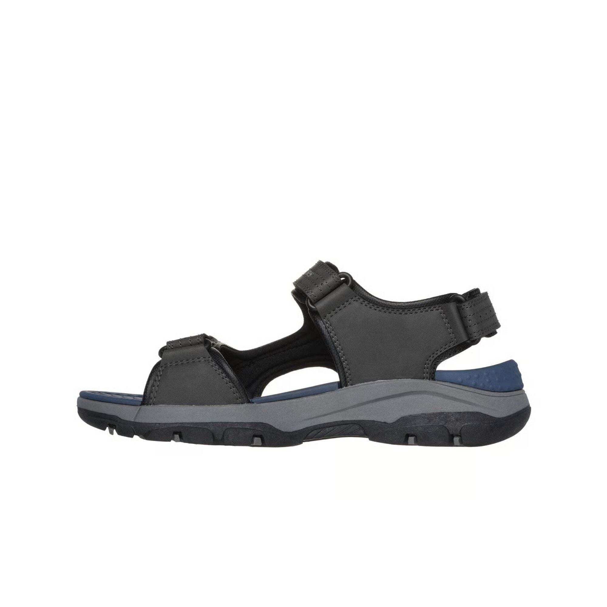 Skechers Men's Tresmen-Garo Open Toe Water Sandal Fisherman, Charcoal, 14 Medium US