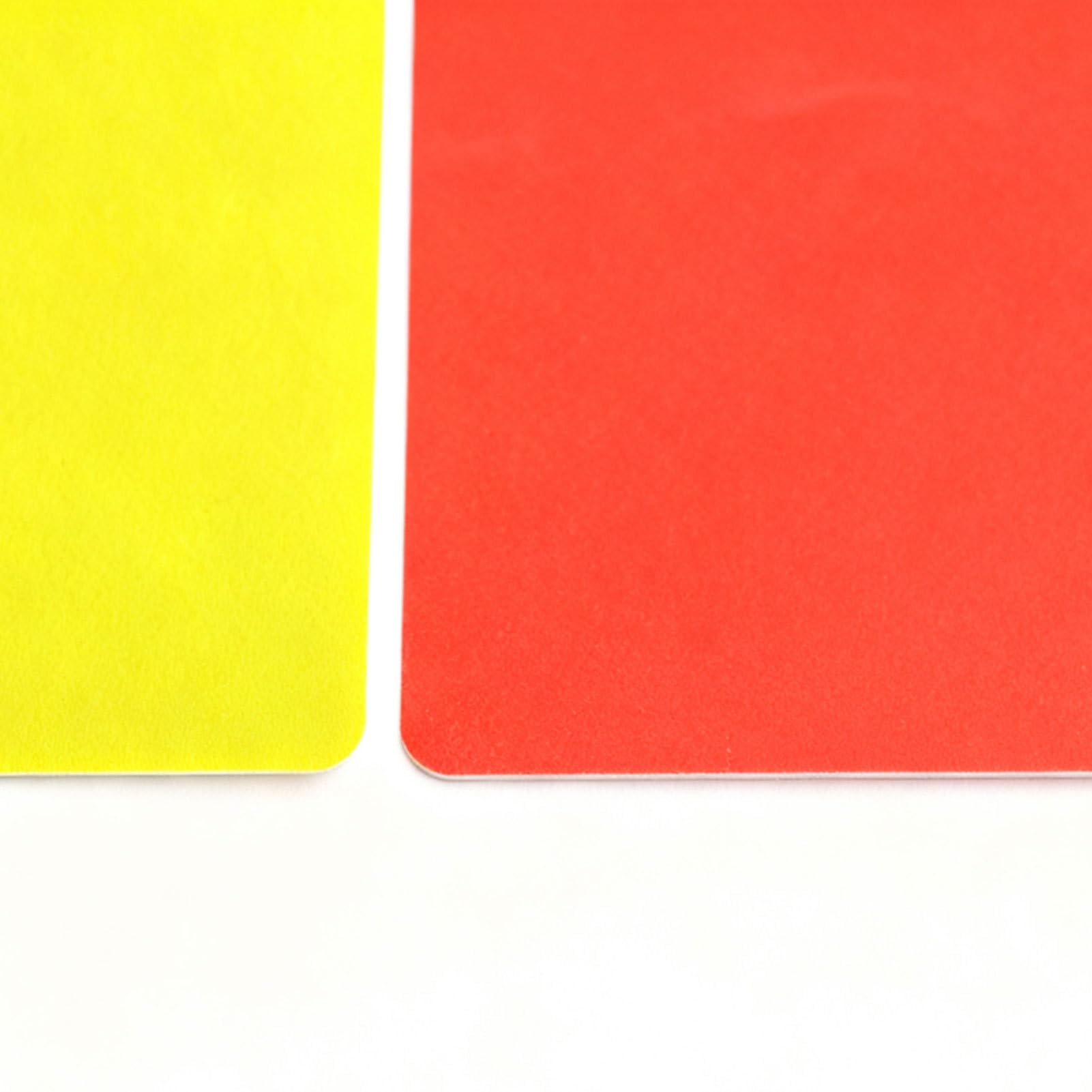 Tarjetas Rojas y Amarillas para Fútbol 3 Piezas Herramienta para Jueces de Alta Visibilidad