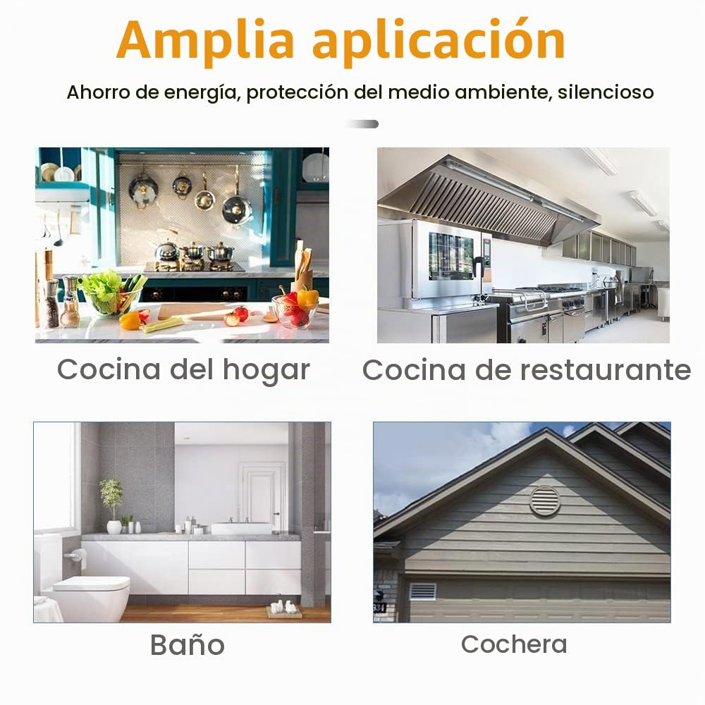100mm Rejilla Ventilación Acero Inoxidable Rejilla Protectoras Malla Fina | Rejilla de Ventilación Rejilla Exterior de Pared Sistema Ventilación para Pared Exterior Tubería Extractor Cocina Chimenea