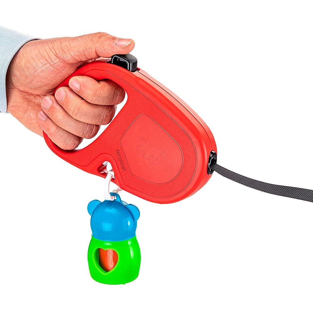 Uitschuifbare Hondenriem 7 meter - Riem tot 20 kg met Eén-Knop
