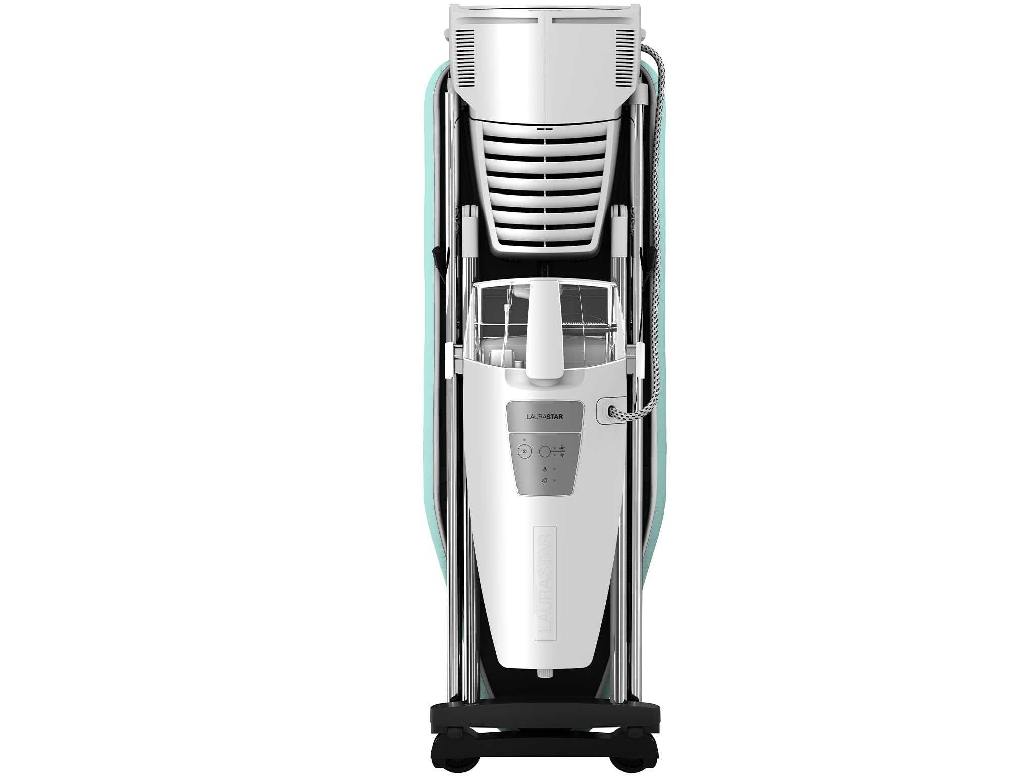 Laurastar S Plus, Hygienische Dampf, Eliminiert 99,9% der Bakterien & Viren, Professionelles Bügeleisen, Aktivbügeltisch, Abnehmbarer Wassertank