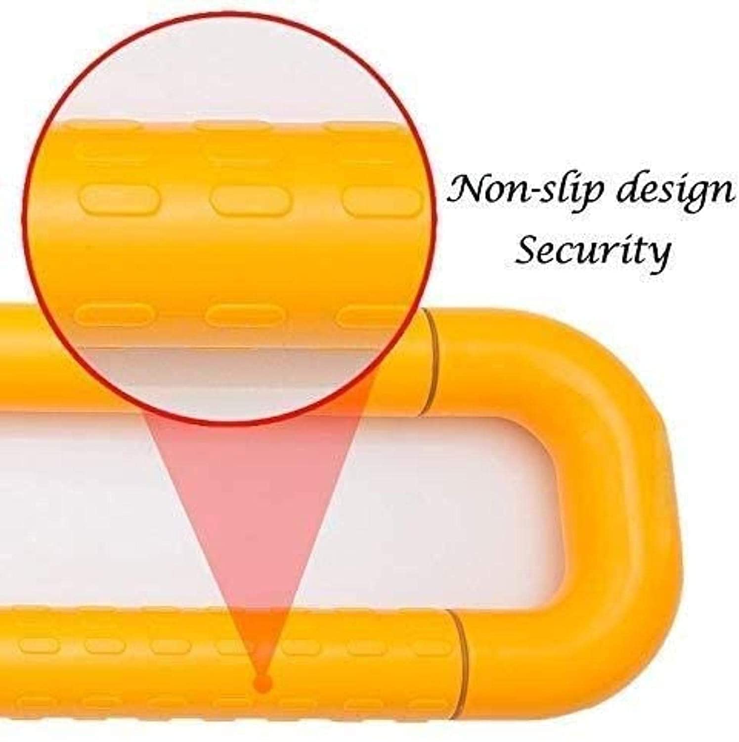Maniglie per Doccia, ausili per WC, corrimano di Sicurezza Senza Barriere in Bagno, Barre di Supporto di Sicurezza, tiranti di Supporto Antiscivolo per disabili, Adatto per Hotel, corridoi,