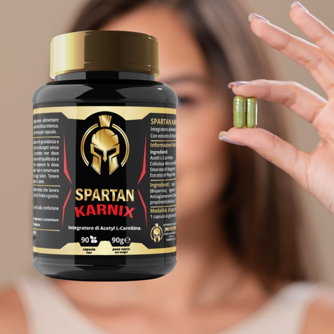 Karnix Acetil L-carnitina con capsula vegetale 1grammo di altissima qualità.